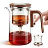 MACTANO Enchant Tea Pot, Magic Witchcraft Enchanted Glass Teapot with Strainer -800ML view 1