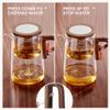 MACTANO Enchant Tea Pot, Magic Witchcraft Enchanted Glass Teapot with Strainer -800ML view 2