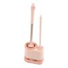 KUddYYKi Toilet Brushes Compact Toilet Cleaning Brush Actual Silicone Toilet Brush Floor Standing Toilet Bowl Brush Portable Toilet Bowl Brush Stand Unique Design view 1
