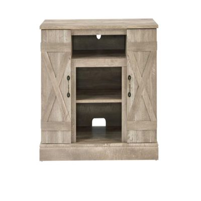 Cabinet Wooden Stand with Adjustable Shelves Storage for TV Console Counter Cupboard Furniture Decor Living Room Office Bedroom Farmhouse Size L47.00 x W15.50 x H30.75 in