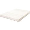 BIWKONI Natural Latex Mattress Topper, Full Size 2 Inch Thick, High-Density Rebound Breathable Mattress, Relieve Body Pressure,120 * 200 * 5cm view 1