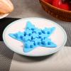 1x Shaped Cool Silicone Ice Cubes Tray Freeze Maker Tools for Bar Party (Grass Green) view 3