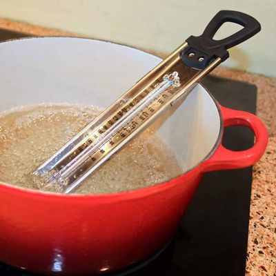 Digital LED Temperature Tester Practical Candy Thermometer for Kitchen Meat