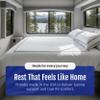 Tru Lux Cool 14 Hybrid RV Mattress, Short Queen 60x74, Gel Memory Foam & Pocketed Coil Bed for RV, Camper or Travel Trailer, Luxury Firm Cooling Support, Made in USA view 4