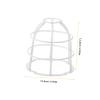 SEWOART Lampshade Guard Cage Lamp Shade Ring Frame for Pendant Light Shade Holder view 2