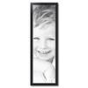 ArtToFrames 12x40 Inch Black Picture Frame, This 1.25 Inch Custom Poster Frame is Soft Black - Comes with Economy Acrylic and Corrugated Backing (2WOM5180-12x40) view 2