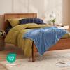 Bare Home Fleece Blanket - Kid Size - Ultra-Soft Lightweight for Bed, Sofa, and Couch - Luxury Microplush - Cozy Warm Blanket (Kid, Coronet Blue) view 3