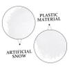 ULDIGI 1 Pack Christmas Artificial Flake Fake Snow Snowflake Ornament Decoration for Dining Table and Diy Party view 4