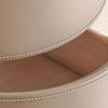 Bedroom Furniture Modern Light Luxury Round Bedside Table Cream Style Small Bedroom Simple Bedside Cabinet End Tables Bedroom view 4