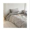 Zixmix Three Layer Yarn Four Piece Set 100 Cotton Cotton Gauze Bed Sheet, Quilt Cover, Fitted Sheet, Retro Bedding,Bedding view 1