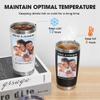 Personalized Custom Tumbler Print in USA 24 Pcs 20oz Stainless Steel Coffee Cup with Lid & Straw Double Wall Insulated Tumbler with Colorful Text Logo Photo view 4
