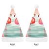 NWGHM Santa Hat Two Red Flamingos Christmas Hat Xmas Hat Novelty Xmas Holiday Hat Xmas Party Hat Headwear S Size view 3