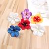 Coileswet StarGleam 100pcs/lot Spring Silk Orchid Artificial Flower Heads Gladiolus Cymbidium Flowers for Wedding Decoration (Royal Blue) view 3