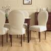 Dining Chairs Slipcovers With Round BackHigh End Velvet Curved Back Dining Chair CoverSet Of 4/2 Dining Room Chairs Covers Without Arms Modern Oval Side Chairs For Kitchen/Bedroom/Dining Room(Light view 2