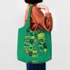 SamLng Psych pineapple quote Totes Storage - Reusable Canvas Tote Bag for Women, Perfect for Groceries, Beach, Travel, and Daily Life view 2