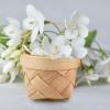 15Pcs Mini Woven Baskets with Handles for Wedding Party Favors view 4