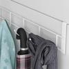 KWOKING Large Capacity Non-Stackable Plastic Adjustable-Tier Shoe Storage Cabinet Adjustable Shoe Rack Household Space-Saving Shoe Cabinet Dormitory Magnetic Door Cabinet White 49" L x 13" W x 37" H view 3