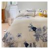 YUSIWOAL Bed Four Pieces Set, Winter Fleece Fabric Lace Bedding Set Flannel Duvet Cover Bed Sheet Pillowcase(1,Queen) view 3