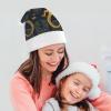 GFLFMXZW Gecko Lizards Christmas Hats for Adults Plush Santa Hat Holiday Unisex Xmas Hat for New Year Party Headwear view 4