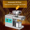 Auto Oil Expeller MachineCommercial Oil Press 820W Electric Cold Hot Oil Extractor Machine, With Stainless Steel Barrel And Gloves, Nuts Seeds Oil Grinder view 2