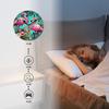 Kyvita Non-Ticking Sweep Movement Wall Clock Battery Operated Analog Wall Clocks Decorative for Bedroom,Office,Living Room-Vivid Flamingo with Flowers(14inch) view 4