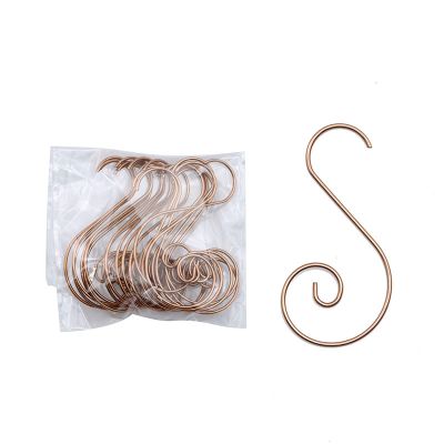 DDUGUOQVD Christmas Tree Decoration S Hook Star Line Hook Perfect Christmas Tree Decoration -100pcs