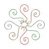DDUGUOQVD Christmas Tree Decoration S Hook Star Line Hook Perfect Christmas Tree Decoration -100pcs view 3