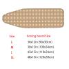 GSKFXJ 48x15in Scorch Resistant Iron Board Replacement Cover for Ironing Board Cotton Cover 36x12in Standard Size Ironing Board Pad, Adjustable(Beige,100x34cm) view 3