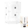 AIZYR Chocolate Fondue Fountain Cover, Clear PVC with Opening for Electric Chocolate Fondue Fountain, Hot Chocolate Fondue Tower Cover Dust Cover,7 Tier view 1
