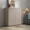 SICOTAS Buffet Cabinet with Storage Accent Sideboard Modern Credenza with Doors & Shelves Fluted Media Console Mid Century Coffee Bar Table for Living Room Kitchen Dining Room Hallway view 2
