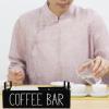 Cabilock 1pc Wooden Multi-compartment Storage Box for Tea and Coffee Organizing Stylish Desktop Holder for Sugar Packets and Tea Bags for Home Office Use view 3