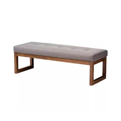 GSOUL End of Bed Bench Bedroom Ottoman Nordic Solid Wood Bedroom Bedside Stool Simple Home Long Bench Shoe Changing Stool Ottoman Foot Rest Couch Long Bench