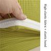 YUEYUZ Stretch Bed Headboard Slipcover, Headboard Covers for King/Double Bed, Dust Proof Bed Head Protector Cover for Bedroom Decor, Washable(Khaki,Cal king/220cm/87in) view 3