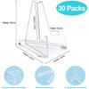 Card Display Stands Clear,Card Display Stand, Card Stands for Sports Cards, Acrylic Material,Card Display Stand, Perfect for Trading Cards, Sports Memorabilia, Use at Home, Office, Shop, and More (30PCS) view 2