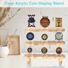 Card Display Stands Clear,Card Display Stand, Card Stands for Sports Cards, Acrylic Material,Card Display Stand, Perfect for Trading Cards, Sports Memorabilia, Use at Home, Office, Shop, and More (30PCS) view 4