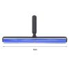 Restokki Static Roller Dust Removal Roller Super Sticky Blue Silicone Soft Static Action Cleaner Roller with Black Handle (16 Inch) view 2