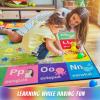 Macgace ABC Kids Rug for Playroom, 6x9 Washable Classroom Area Rugs, Toddler Educational Play Mat with Alphabet Numbers Seasons Shapes, Learning Fun for Preschool Children, Colorful view 2