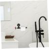 Angoily Iron Pipe Wall Bracket Vintage Industrial Style DIY Assembly Paper Towel Holder for Bathroom Kitchen view 2
