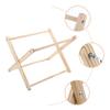 RORPOIR 1pc Wood Desktop Storage Holder for Magazines Newspapers Stylish and Sturdy Office Rack for Organizing Books and Documents Simple and Elegant Design for Indoor Space view 3