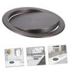 Cabilock Stainless Steel Recessed Trash Bin Cover Swing Flap Lid Versatile Kitchen Countertop Accessory for Home Office and Restroom Use and Stable Design Noise view 3