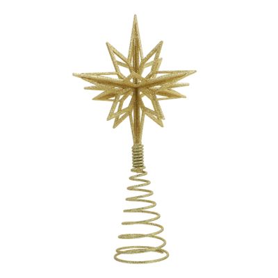 CIMAXIC Decorative Christmas Tree Topper Star Christmas Ornament Festive Home Decor