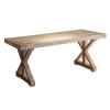 XUNTING Pc Desk Simple Retro Desk Computer Laptop Table Study Table 1.0m 1.2m Handmade Home Solid Wood Writing Desk Office Desk Study Table(1.9 inches,1.0 Meters) view 1