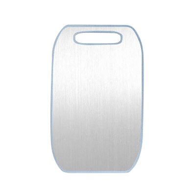 Cutting Board, Cooking Board, Chopping Boards for Kitchen,With Grinding disc and Anti-spill Groove, Non-slip, Environmentally Friendly Material(Blue,Small)
