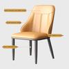 Durable Kitchen Dining Chairs Set of 4 High Rebound Upholstered Seats Living Room Reception Chairs, Backrests and Metal Legs Suitable for Home Dining Room Lounge Bedroom view 3
