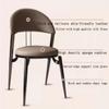 Off White Dining Chair Set of 4 High Back Upholstered Kitchen Chairs with Metal Legs and Non-Slip Feet Leather Dining Room Chairs for Dining Room Living Room Lounge Dining Room view 3