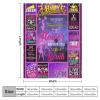 Yiyeqiu Cheerleader Throw Blanket for Couch, Christmas, Soft Fleece, Cozy Plush Cheerleader Lap Warming Bed Blanket view 2