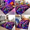 Gaming Rug - Gaming Carpet for Boys Bedroom Gamer Rug with Controller Design for Game Room,Esports Room,Boys Bedroom 2' x 3' view 4