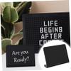 Cabilock 12pcs Acrylic Wedding Decorative Writing Board for Home Party Table Decor Food Labels Unique Memo Signs for Special Occasions and Events view 3