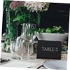 Cabilock 12pcs Acrylic Wedding Decorative Writing Board for Home Party Table Decor Food Labels Unique Memo Signs for Special Occasions and Events view 4
