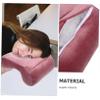 Levemolo Memory Foam Face Down Nap Pillow for Office Portable Ergonomic Cushion for Comfortable Rest Lightweight and Skin-Friendly Design for Students and Professionals view 2